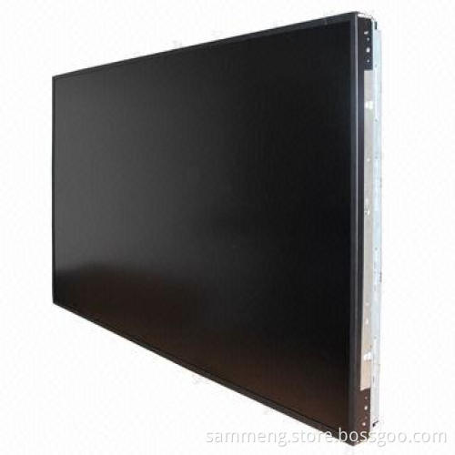 46" LED BLU LCD DID Video Wall, 1920x1080P Resolution, 450cd/m2 Brightness, 5.33mm Gap Between Panel